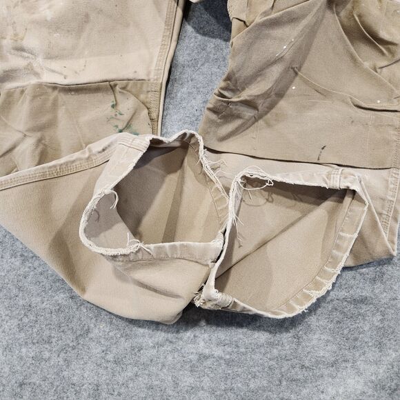 Blaklader Mens 44x32 Canvas WorkWear Double Knee Utility Tools Carpenter Pants - Picture 12 of 16